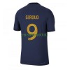 Maillot de Supporter France Olivier Giroud 9 Domicile Coupe du Monde 2022 Pour Homme